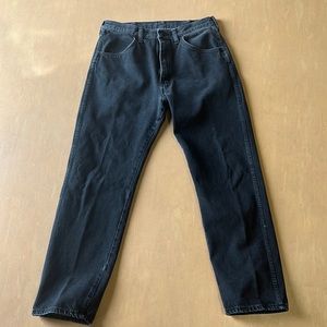 34/30 black jeans